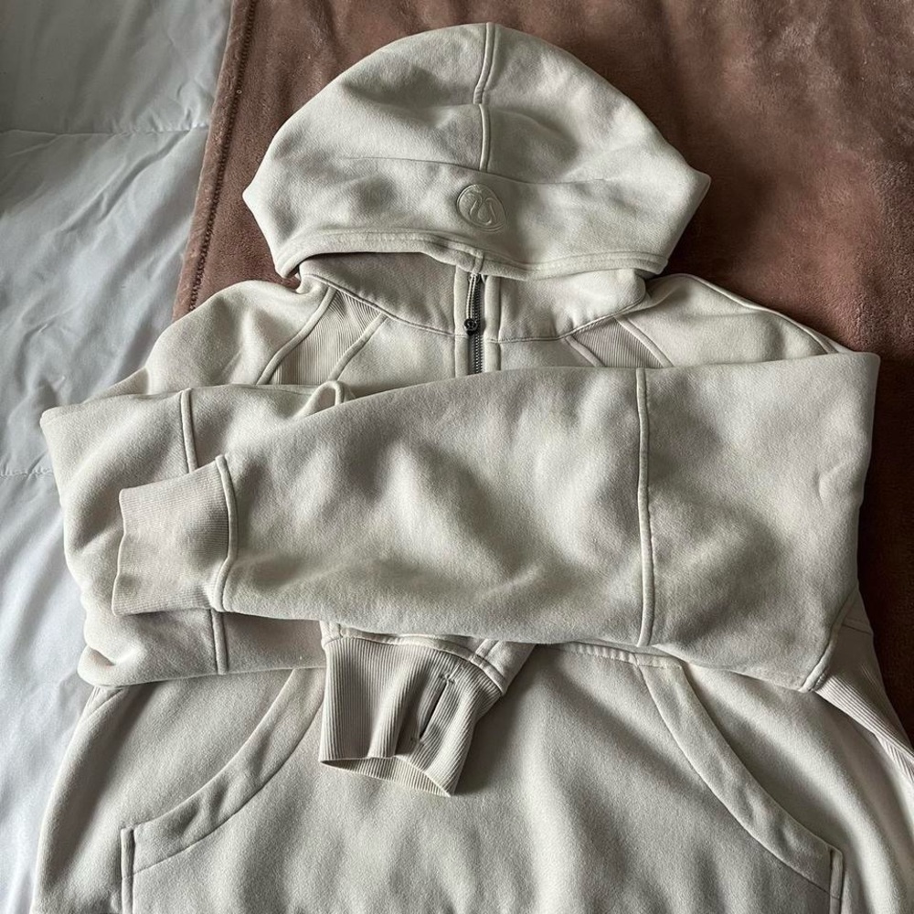 Lululemon Oversized Scuba White Opal M/L